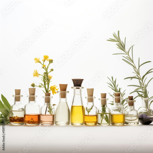 oil with herbs