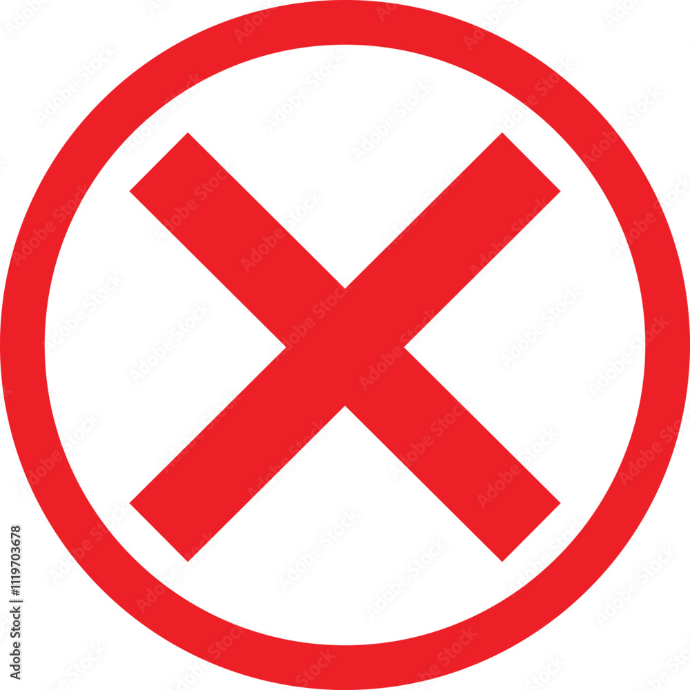 check mark symbolizing a negative response icon set. Concept of response options in questionnaires web. Social media elements. No Vector collection isolated transparent background. check mark symbolizing a negative response icon set. Concept of response options in questionnaires web. Social media elements. No Vector collection isolated transparent background.
