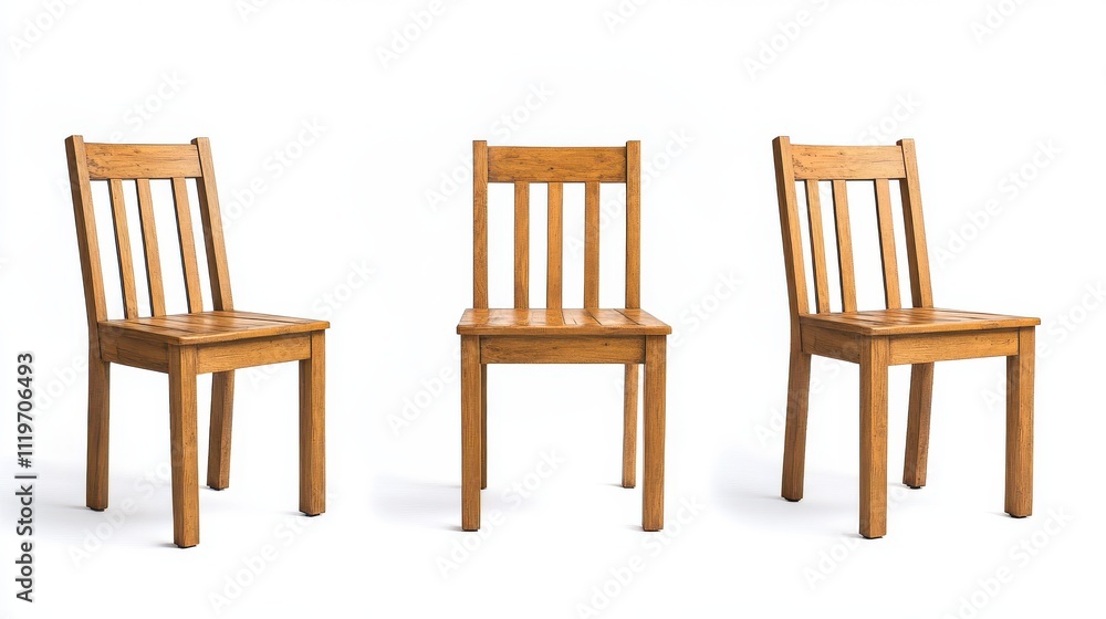 Wooden dining chairs high back design vertical slats Wooden dining chairs high back design vertical slats
