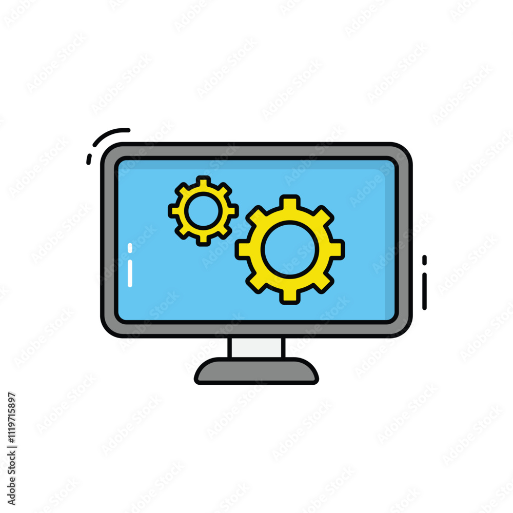 web development vector icon web development vector icon