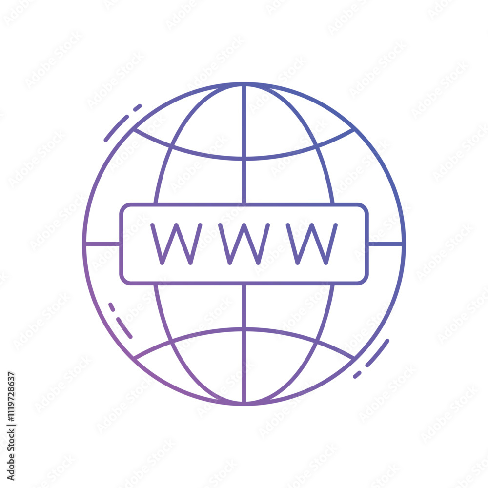 domain vector icon domain vector icon
