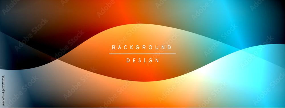 Bright rainbow style color gradient with curve round shape line background. Vector Illustration For Wallpaper, Banner, Illustration, landing page Bright rainbow style color gradient with curve round shape line background. Vector Illustration For Wallpaper, Banner, Illustration, landing page
