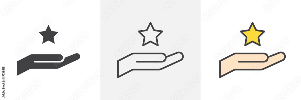 Loyalty program icon collection in black and colored style. Loyalty program icon collection in black and colored style.