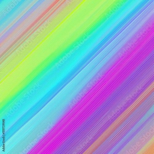 Vibrant Diagonal Striped Gradient Design 