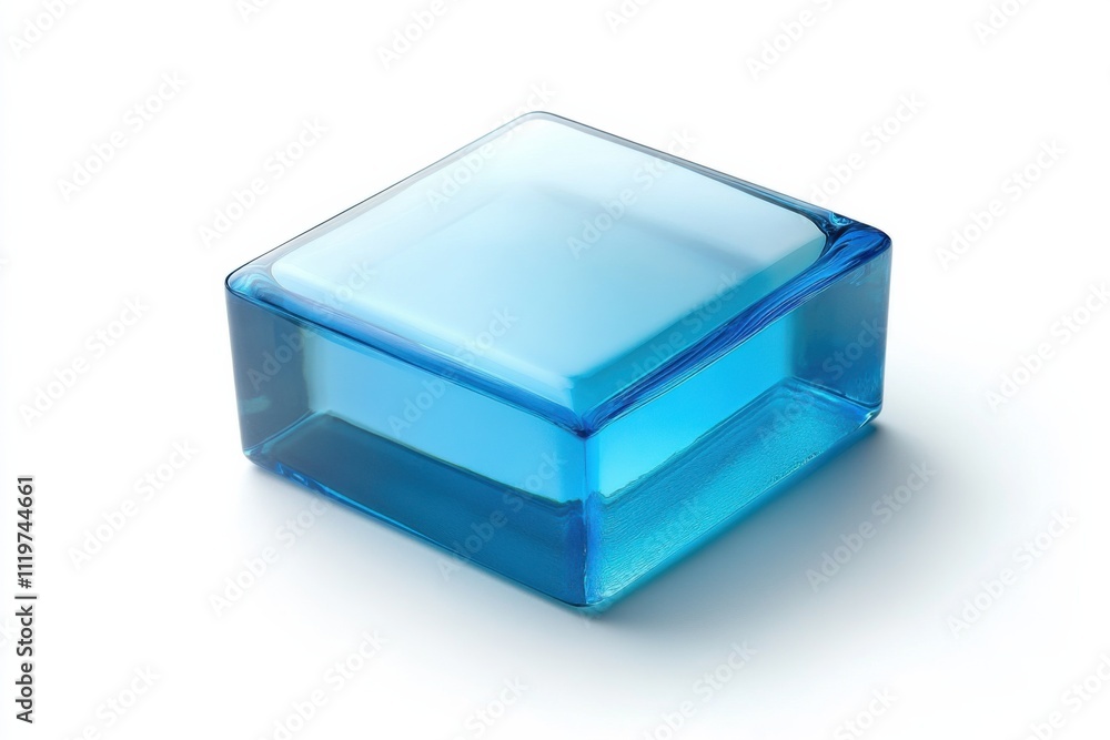 Stylish Clear Glass Display Box in UHD Closeup Stylish Clear Glass Display Box in UHD Closeup