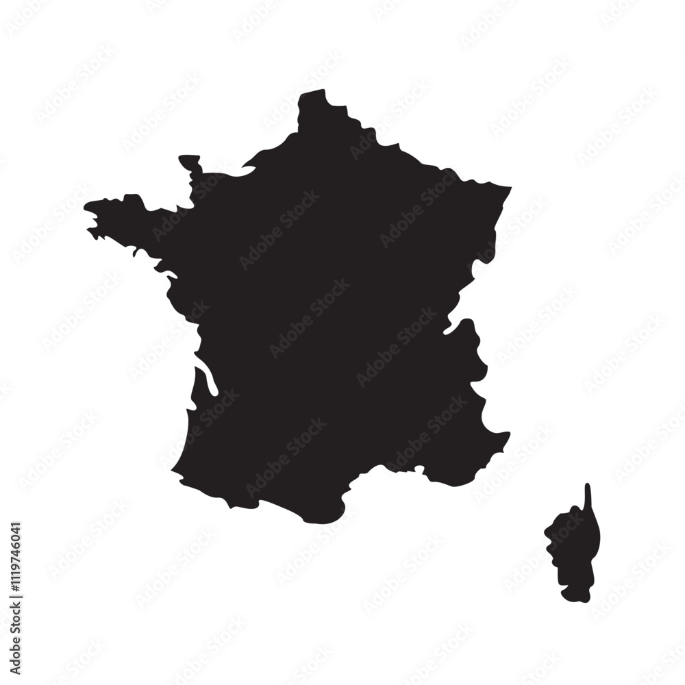 black of map france vector element design black of map france vector element design