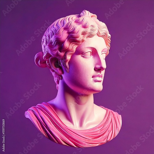 Greek Statue Head