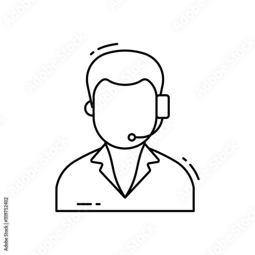 customer service vector icon