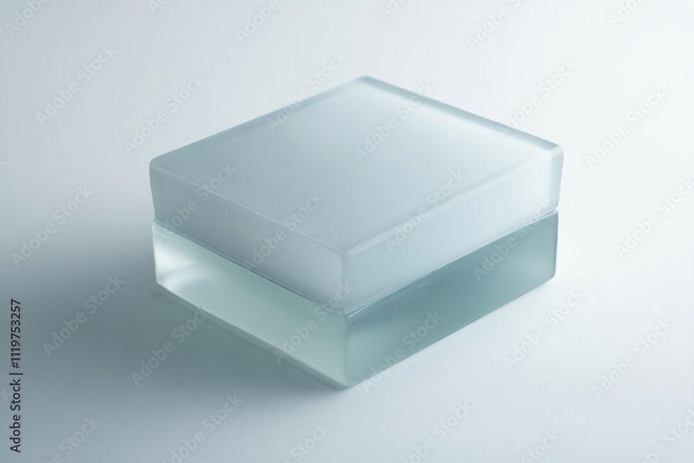 Geometric Frosted Glass Keepsake Box in Ultra HD Geometric Frosted Glass Keepsake Box in Ultra HD
