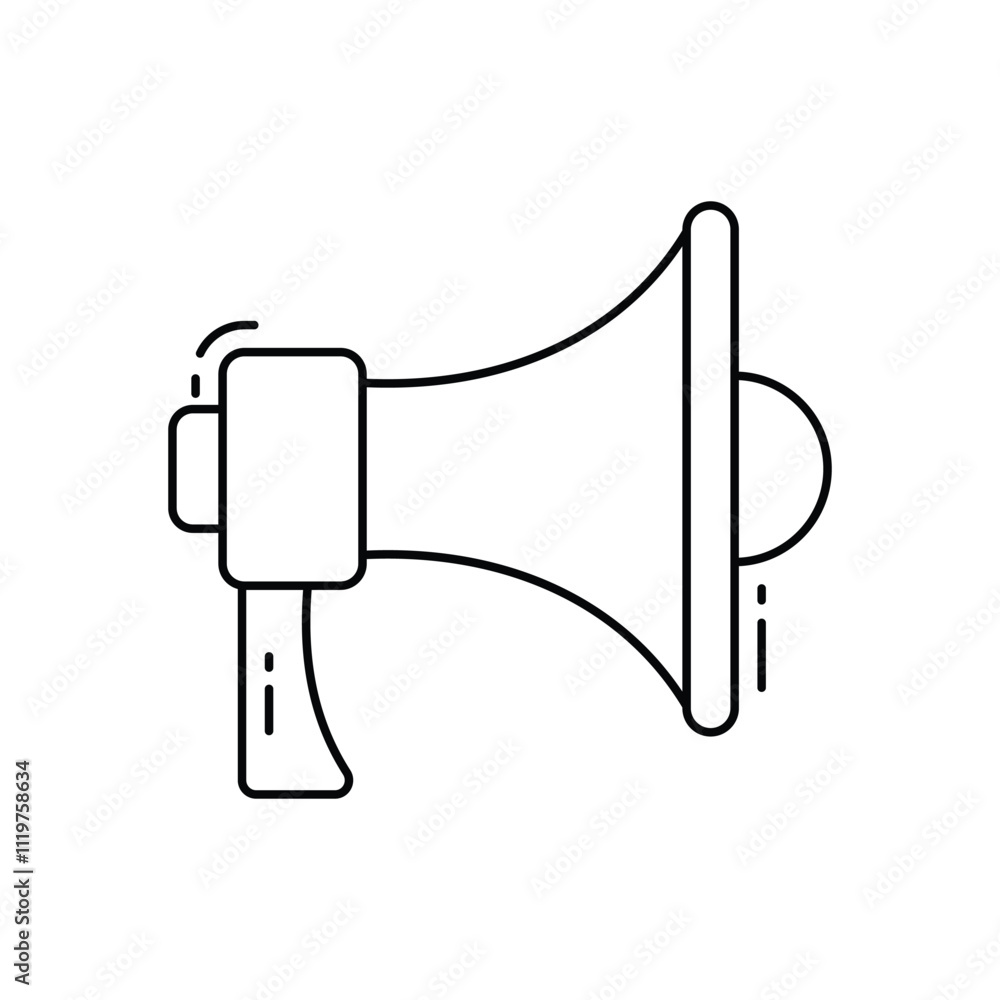 megaphone vector icon megaphone vector icon