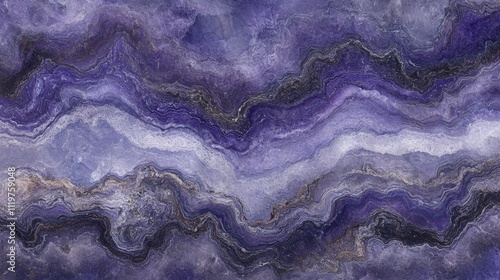 Elegant Amethyst Purple Marble Texture, Luxury Panoramic Background, Stone Pattern Design