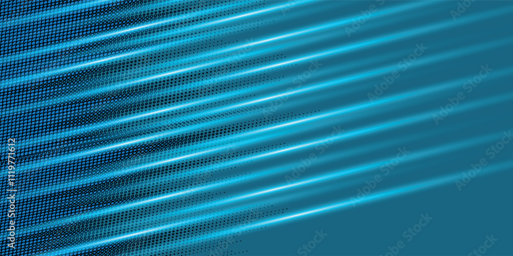 Yellow halftone on blue background. Vector dotted sparkles or halftone shine pattern texture Pop Art Style Background. Yellow halftone on blue background. Vector dotted sparkles or halftone shine pattern texture Pop Art Style Background.