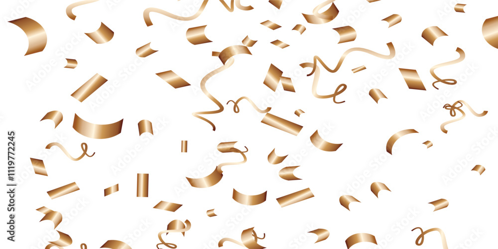 Luxury vector Golden confetti isolated on white background. Scatter gradient with gold confetti on dark backdrop. Glamour falling glitter. New year wallpaper .brochure template. Cover texture design. Luxury vector Golden confetti isolated on white background. Scatter gradient with gold confetti on dark backdrop. Glamour falling glitter. New year wallpaper .brochure template. Cover texture design.