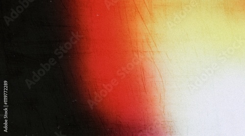 Noise scratch. Old film. Red orange green blue color vintage dust grain texture analog tv defect stained grungy texture retro grunge abstract background. photo