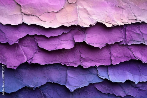 Wallpaper Mural Abstract layered texture in shades of purple, resembling crumpled paper or paint. Torontodigital.ca
