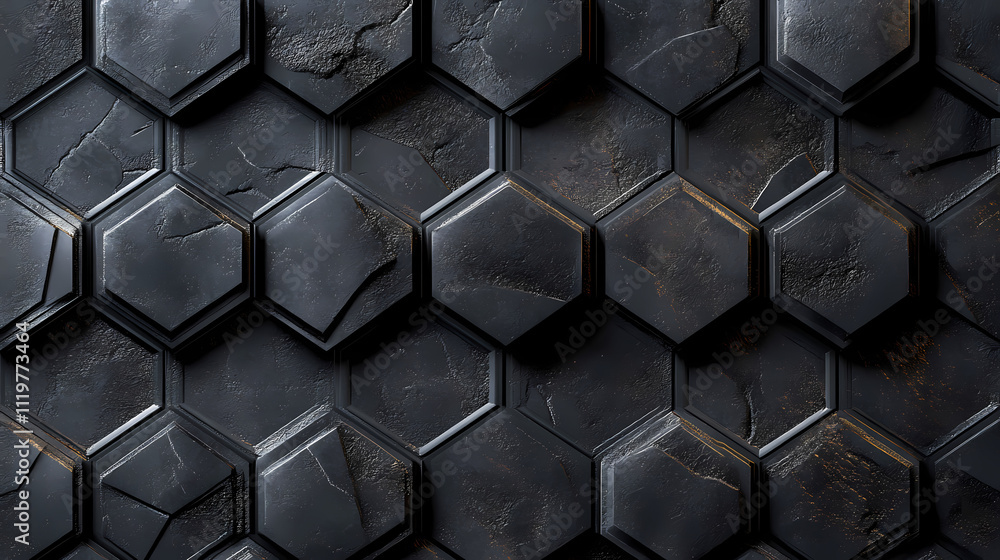 An organic pattern of dark gray lines creates the illusion of a wavy hexagon on a black background. A complex and textured design adds depth to the black canvas. An organic pattern of dark gray lines creates the illusion of a wavy hexagon on a black background. A complex and textured design adds depth to the black canvas.