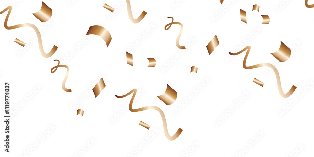 Luxury vector Golden confetti isolated on white background. Scatter gradient with gold confetti on dark backdrop. Glamour falling glitter. New year wallpaper .brochure template. Cover texture design. Luxury vector Golden confetti isolated on white background. Scatter gradient with gold confetti on dark backdrop. Glamour falling glitter. New year wallpaper .brochure template. Cover texture design.
