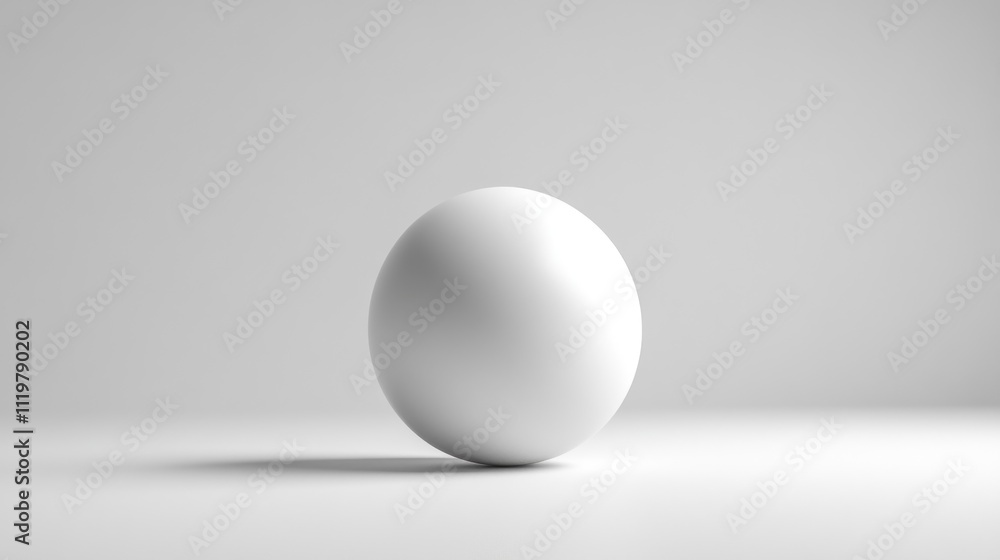 A single white egg sits on a white surface against a white background. A single white egg sits on a white surface against a white background.