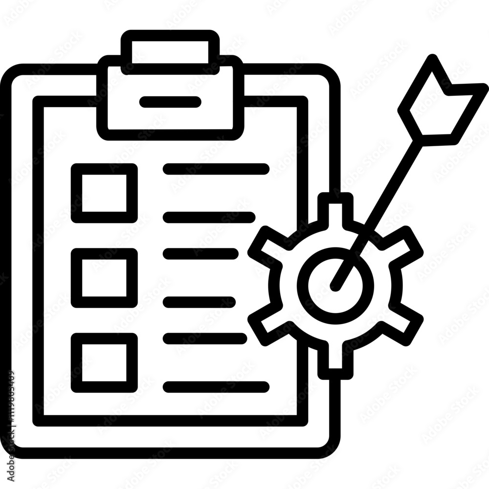 Goal Setting Icon Goal Setting Icon