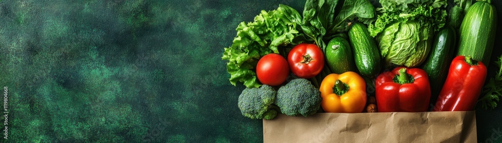 Fresh organic vegetables market stall food photography rustic setting overhead view healthy eating concept Fresh organic vegetables market stall food photography rustic setting overhead view healthy eating concept