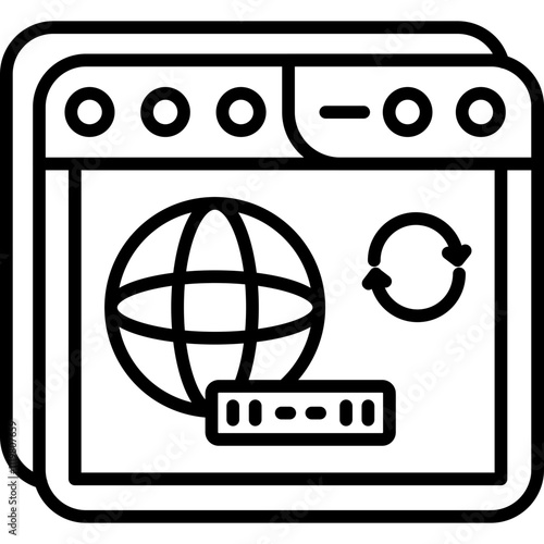 Content Delivery Network Icon