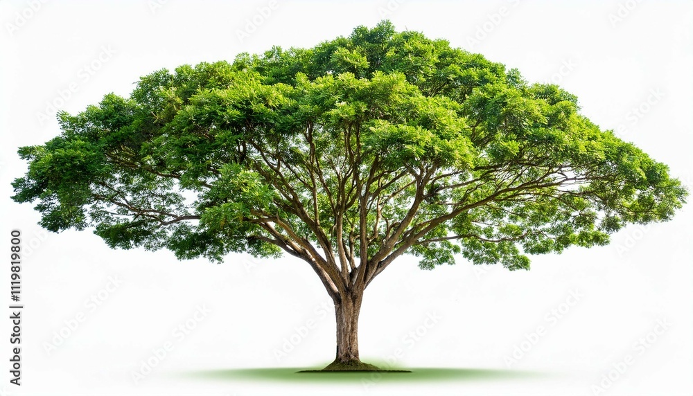isolated green tree on white background trees isolated on white background tropical trees isolated used for design advertising and architecture generative ai isolated green tree on white background trees isolated on white background tropical trees isolated used for design advertising and architecture generative ai