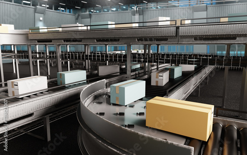 Automation warehouse with c...