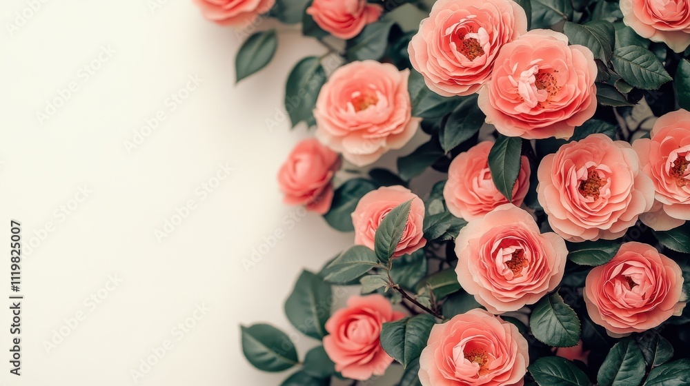 Soft Floral Background with Space for Text Soft Floral Background with Space for Text
