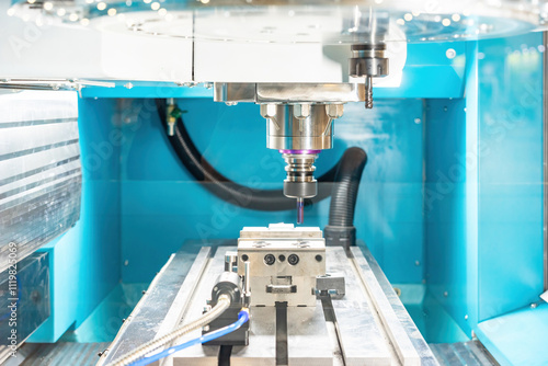 CNC milling machine. Equipm...