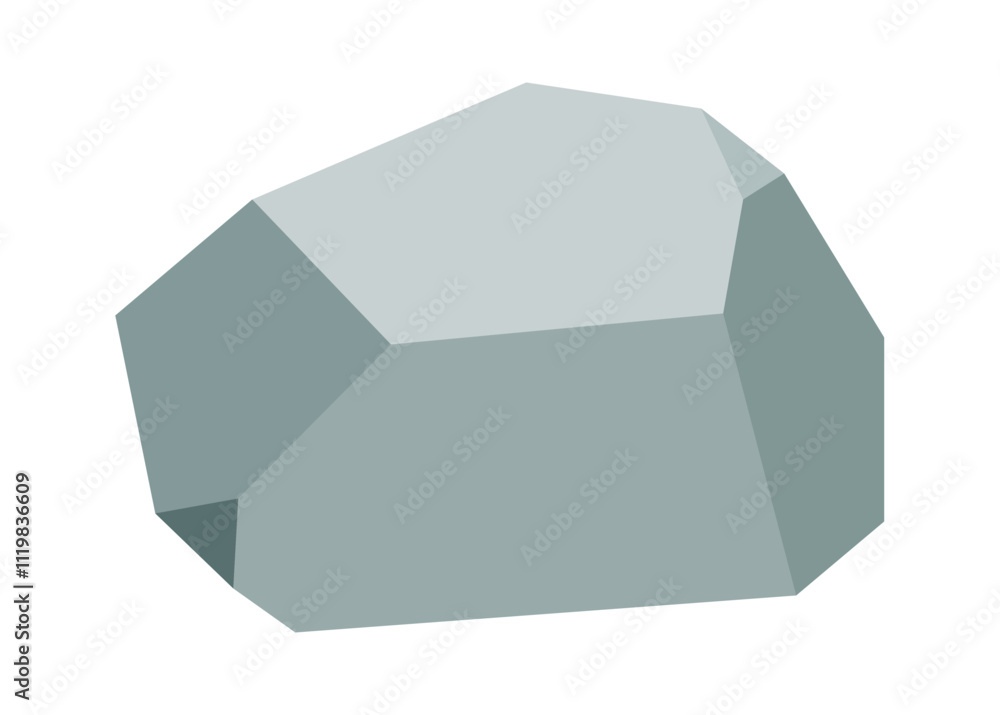 Rock stone. Cartoon game art rocks and stones. Mineral vector illustration Rock stone. Cartoon game art rocks and stones. Mineral vector illustration