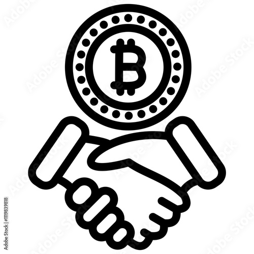 Bitcoin Deal Icon