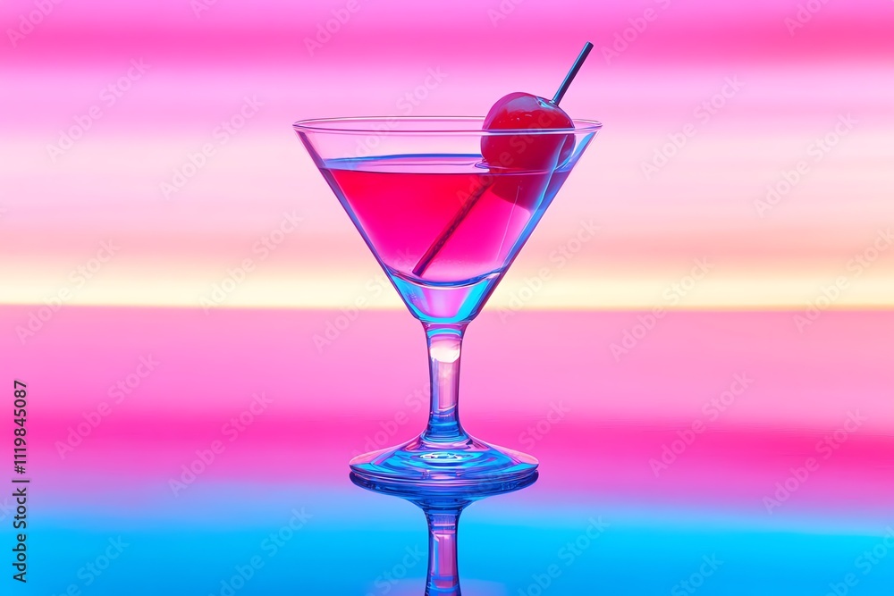 A Drink with a Fun Retro Vibe A Drink with a Fun Retro Vibe