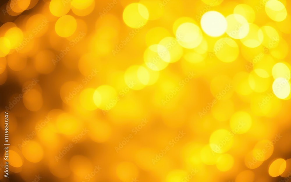 Bokeh effect showcasing warm golden hues and glowing lights in a vibrant abstract background Bokeh effect showcasing warm golden hues and glowing lights in a vibrant abstract background