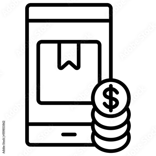 Mobile Marketing Icon