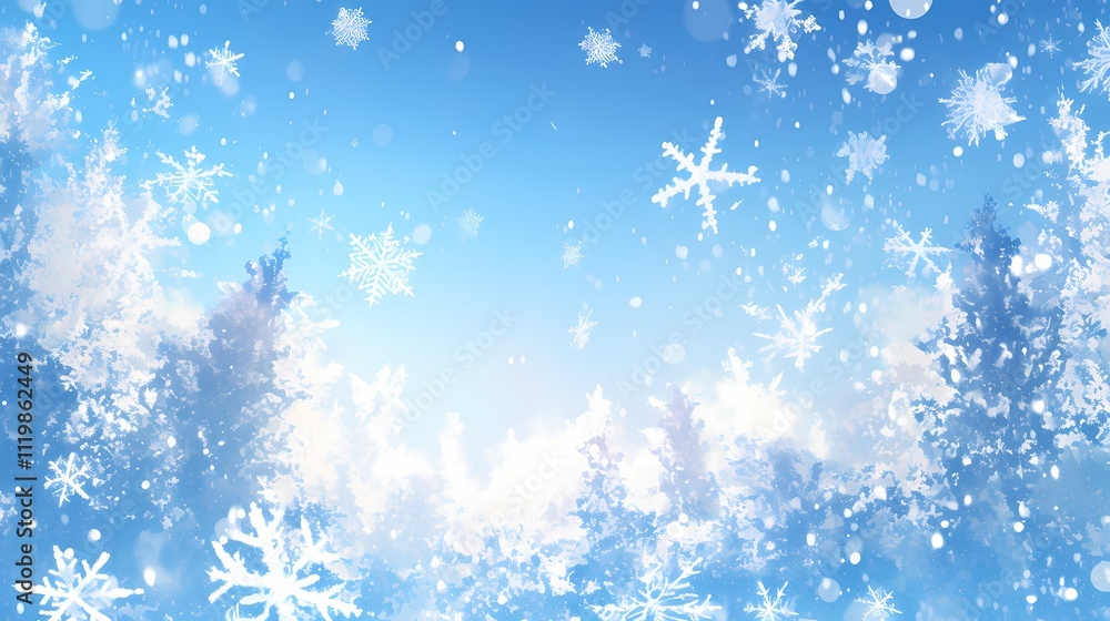 abstract winter background abstract winter background