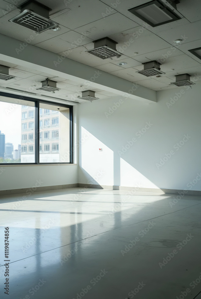 Fototapeta premium modern architecture office interior