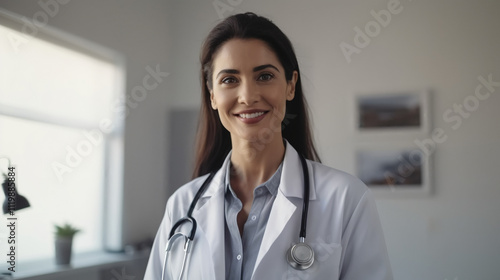 female doctor in hospital