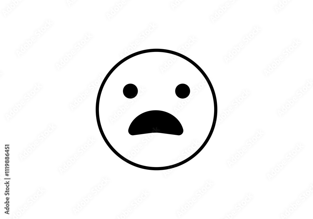 emoji icon logo png design template vector illustration outline emoji icon logo png design template vector illustration outline