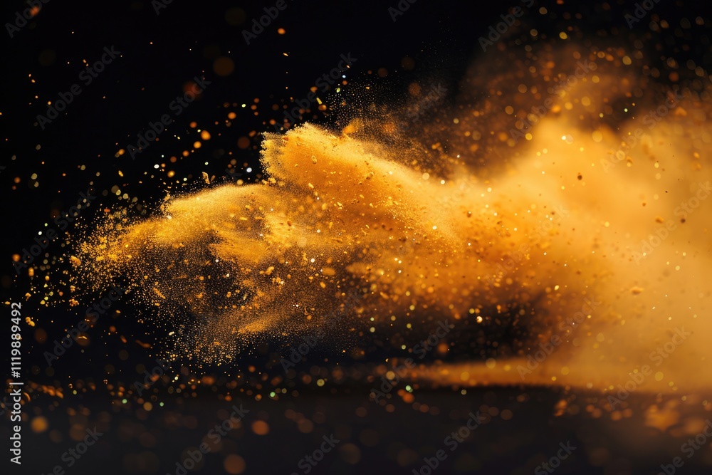 golden sand wave explode