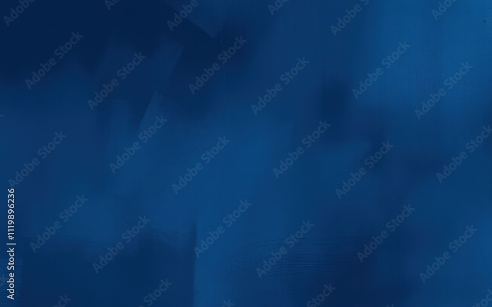 Fototapeta premium Mysterious blue abstract design evokes calmness and depth in a digital artwork