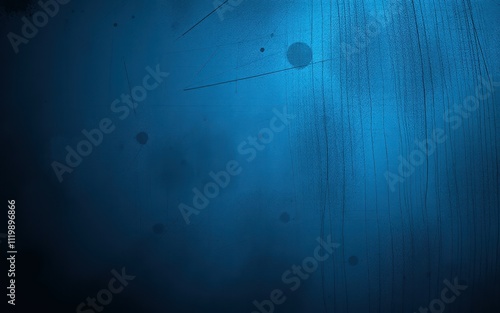 Abstract blue background with artistic textures and shapes presenting a serene underwater feel photo