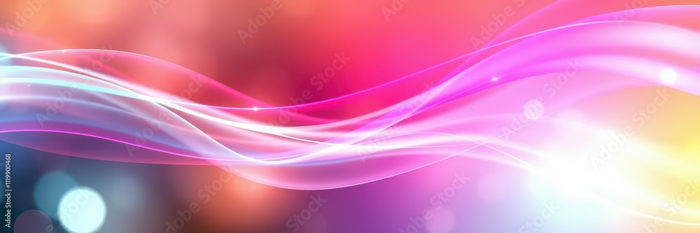 Colorful abstract waves create a dynamic and vibrant background for digital art and design projects Colorful abstract waves create a dynamic and vibrant background for digital art and design projects