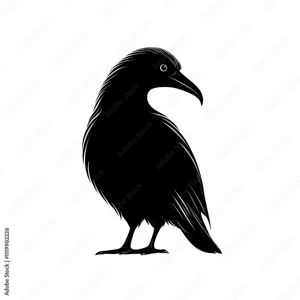 Obraz premium 2D full body illustration full body shot of a kiwi silhouette isolated on a white transparent background