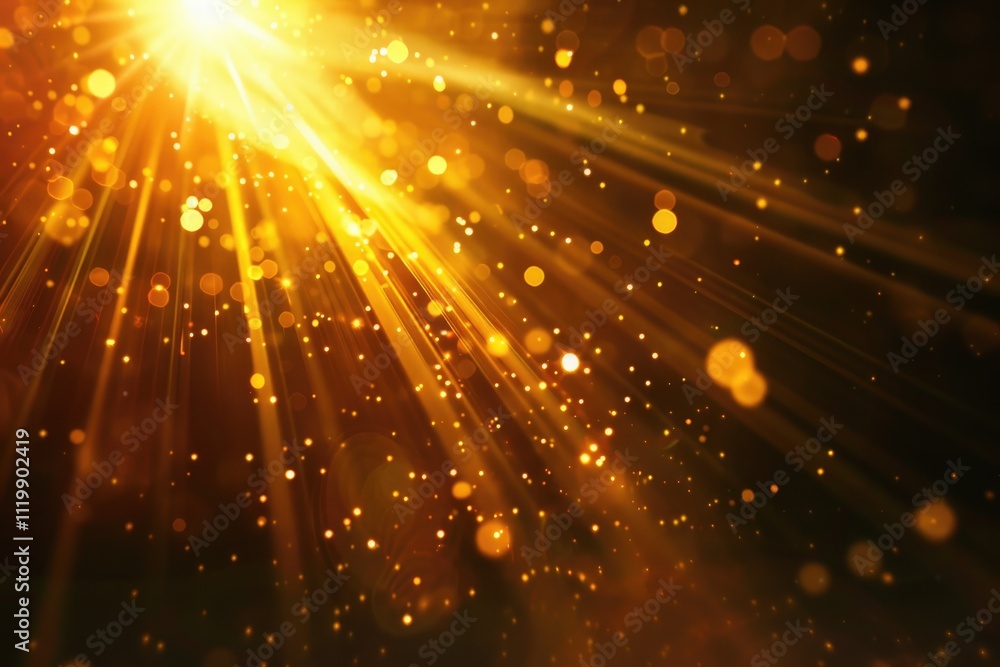 Obraz premium light burst background