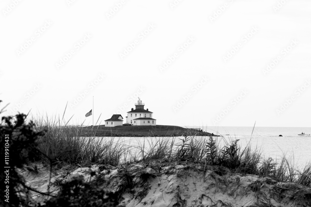 Obraz premium Lighthouse in Rhode Island