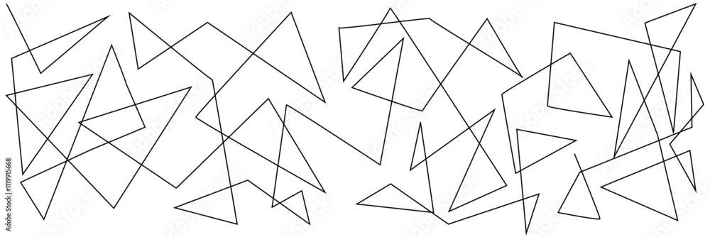 Abstract white background with random black lines vector illustration. Abstract white background with random black lines vector illustration.