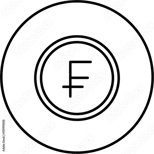icon coin franc swiss, franc, swiss, switzerland, coin, cash, currency, bank, money, funds, economy, payment, finance, business, exchange, bills, notes, dough, icon, moolah, tender, coinage, bucks, le