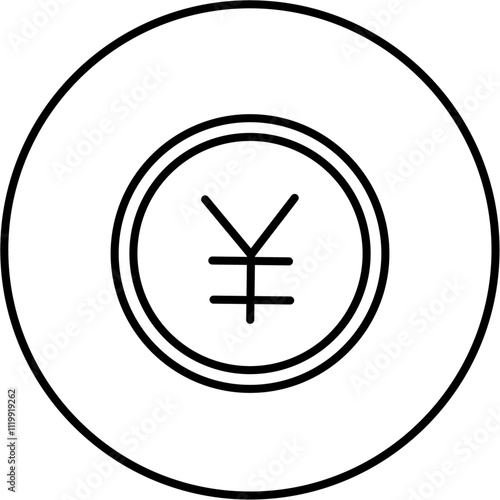 icon coin yen japan, yen, japan, coin, cash, currency, bank, money, funds, economy, payment, finance, business, exchange, bills, notes, dough, icon, moolah, tender, coinage, bucks, legal tender