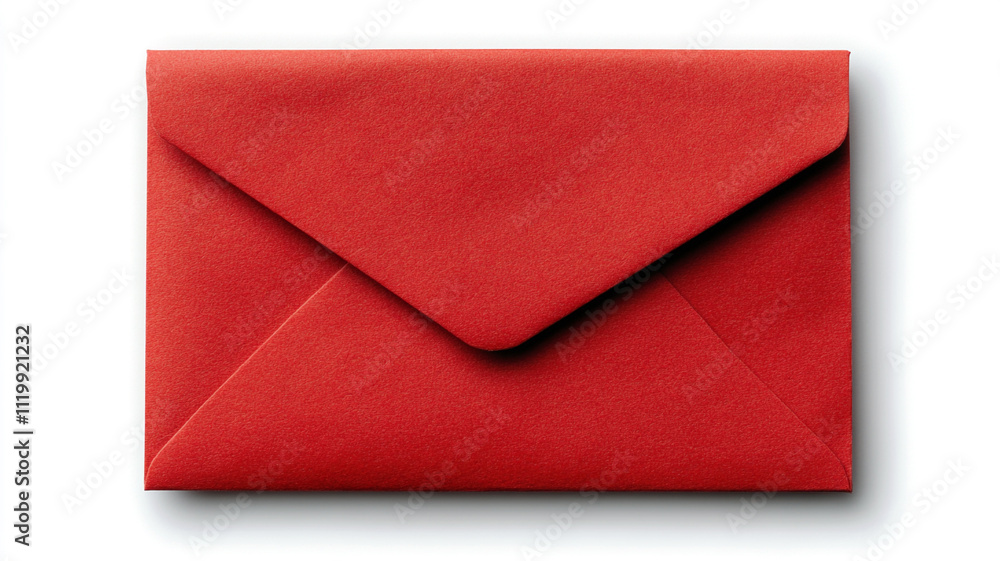 red envelope isolated on a white background red envelope isolated on a white background