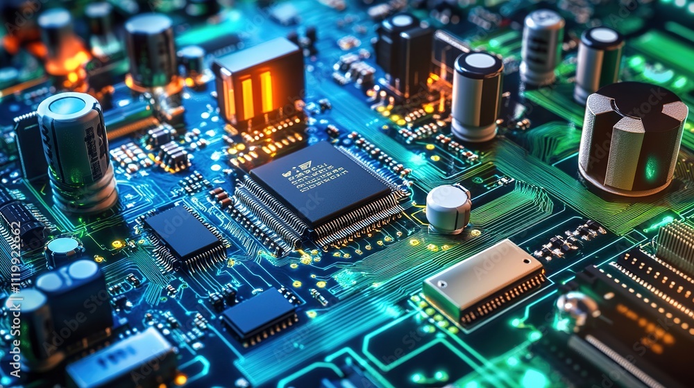 Obraz premium Electrical systems engineering, innovation projects, cutting-edge technology, dynamic teamwork, solutions.